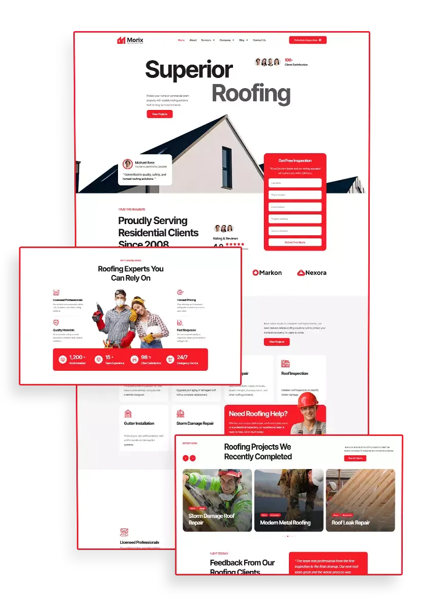 Contractor Web Design Across Our Markets
